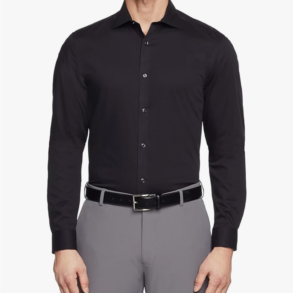 Calvin Klein Classic Black Dress Shirt